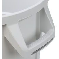 Conteneur rond agréé alimentaire 120 L Blanc - Image 4