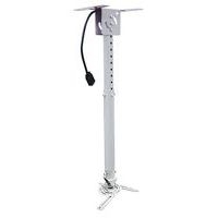 Support plafond universel pour vidéoprojecteur Blanc – Abtus - Image principale