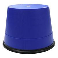 Marchepied mobile polypropylène - 1 marche Bleu - Image 2