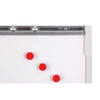 Tableau blanc magnétique simple cadre alu strié naturel - 1 x 2 m - Image 2