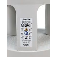 Marchepied mobile polypropylène - 2 marches Gris - Image 8