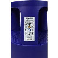 Marchepied mobile polypropylène - 2 marches Bleu - Image 8