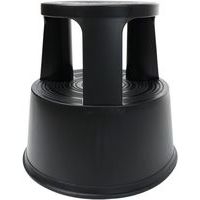 Marchepied mobile polypropylène - 2 marches Noir - Image 6