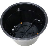 Marchepied mobile polypropylène - 1 marche Noir - Image 3