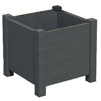 Jardinière Avenue forme carrée plastique recyclé Espace Urbain - Image principale