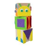 Assortiment 150 gommettes géométriques en feutrine - Image 4