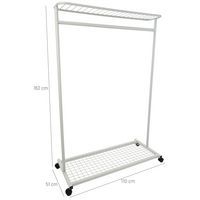 Portant mobile Smart - Largeur 110 cm - Manutan Expert - Image 9