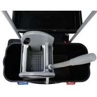 Chariot de nettoyage avec porte-sac - 4 seaux et 1 presse - Image 9