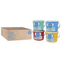 Assortiment 4 seaux pâte à modeler baby 10x38g assortis - Image 3