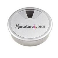 Obturateur passe-cable rond Ø 80 mm Aluminium - Manutan Expert - Image principale
