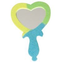 Miroir à main cœur - 11 x 16 cm (lot de 10) - Image 3