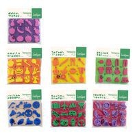 Maxi pack de 84 mini tampons 7 thèmes assortis - Image principale