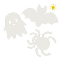 Lot 10 feuilles papier phosphorescent adhésif - Image 5