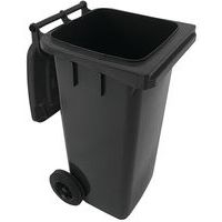 Conteneur mobile tri des déchets - 120 L - Gris - Manutan - Image 4