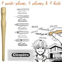 Set porte plume + 5 plumes - Image 2