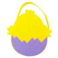 Lot de 5 sacs poussin en feutrine à coudre - Image 3