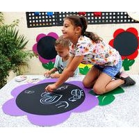 Lot de 5 fleurs ardoise géantes - Image 6