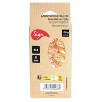 Boite 100g bracelet blond 80 mm - Image 3