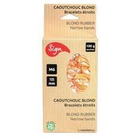 Boite 100g bracelet blond 125 mm - Image principale