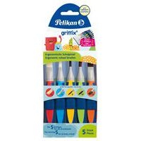 Lot de 5 pinceaux ergonomiques - Image principale