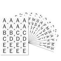 Lot de 1560 gommettes alphabet - Image principale