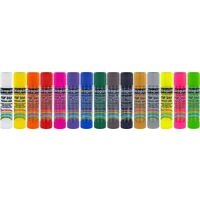 Lot de 15 bâtons gouache solide 5 g couleurs assorties - Image 2