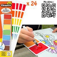 168 blocs de peinture aquarelle en 24 feuilles détachables - Image principale