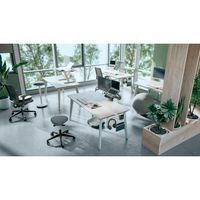 Tabouret siège oscillant avec roulettes Leitz - Image 5