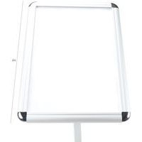 Support d'affichage pivotant incurvé - Manutan  A3 - Image 9