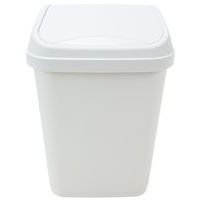 Poubelle à couvercle basculant - 25L - Blanc - Probbax - Image 4