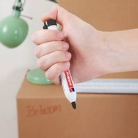 Lot de 10 marqueurs permanent Edding Retract E-11 Noir - Image 3