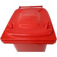 Poubelle Full Color - 240 L - Rouge - Manutan - Image 6