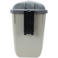 Poubelle urbaine XERIOS 50 L gris-Manutan Expert - Image 7