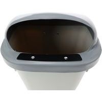 Poubelle urbaine XERIOS 50 L gris-Manutan Expert - Image 3