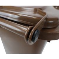 Poubelle Full Color - 120 L - Marron - Manutan - Image 9