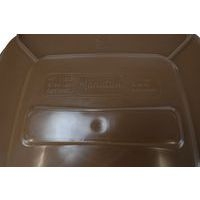 Poubelle Full Color - 120 L - Marron - Manutan - Image 4