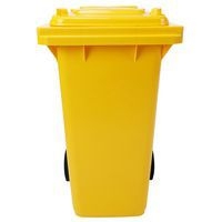 Poubelle Full Color - 120 L - Jaune - Manutan - Image 5