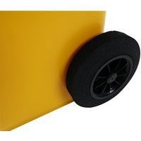 Poubelle Full Color - 120 L - Jaune - Manutan - Image 8