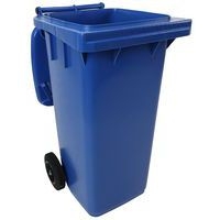 Poubelle Full Color - 120 L - Bleu - Manutan - Image 8