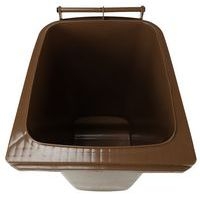 Poubelle Full Color - 240 L - Marron - Manutan - Image 2