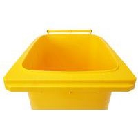 Poubelle Full Color - 240 L - Jaune - Manutan - Image 3