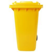 Poubelle Full Color - 240 L - Jaune - Manutan - Image 6