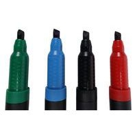 Boîte 4 marqueurs pointe biseautée Pichon - Image 4