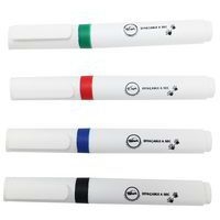 Boite 4 marqueurs effaçables à sec PICHON pointe biseautée - Image 4