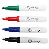 Boite 4 marqueurs effaçables à sec PICHON pointe biseautée - Image 3