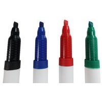 Boite 4 marqueurs effaçables à sec PICHON pointe biseautée - Image 6