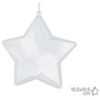 Etoile plastique 10,5 cm (lot de 6) - Image principale