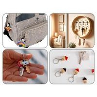 Anneau double argenté diamètre 25 mm (lot de 24) - Image 3