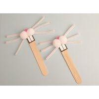 Sachet 100 bâtonnets bois naturel 150 x 18 x 1,5 mm - Image 4