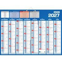 Calendrier 55 x 40,5 cm de septembre 2026 à décembre 2027 - Image principale